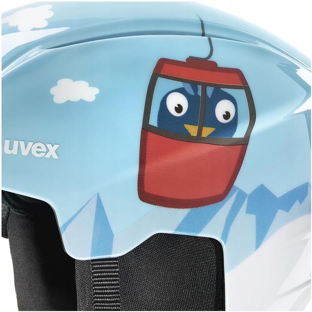 Kask narciarski + gogle dla dzieci Uvex Viti 4/4