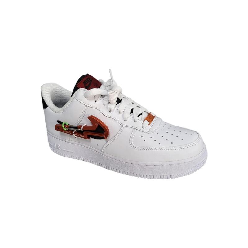 Sneakers uomo nike air force ' prm pelle bianca