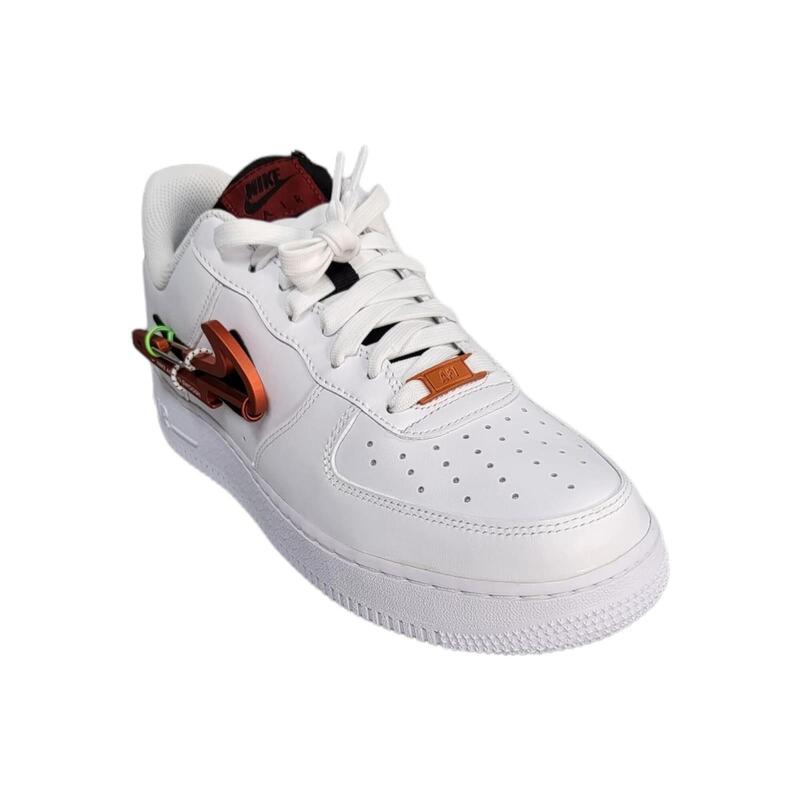 Sneakers uomo nike air force ' prm pelle bianca