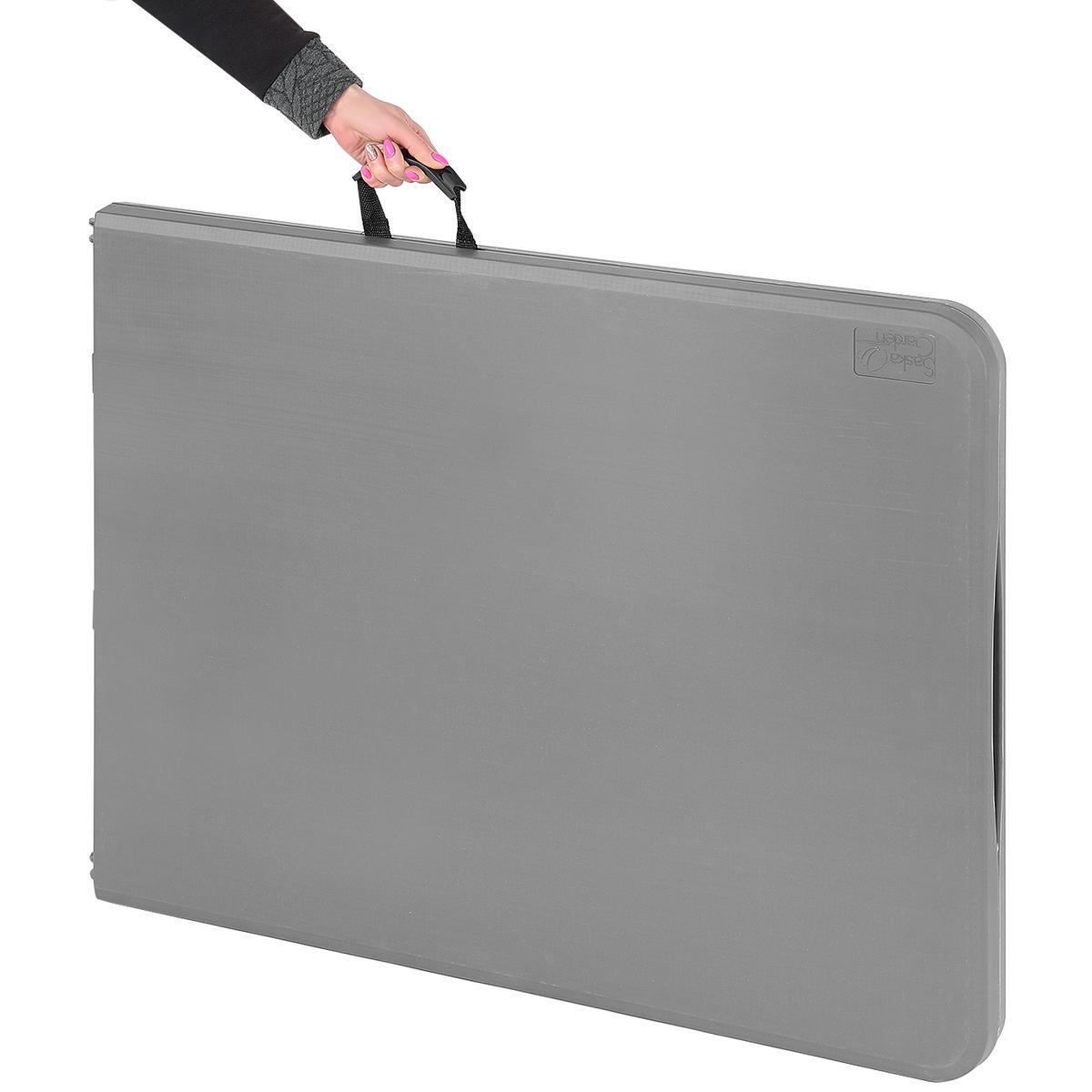 Stół kempingowy składany w walizkę 180x70cm max.100kg 6/7