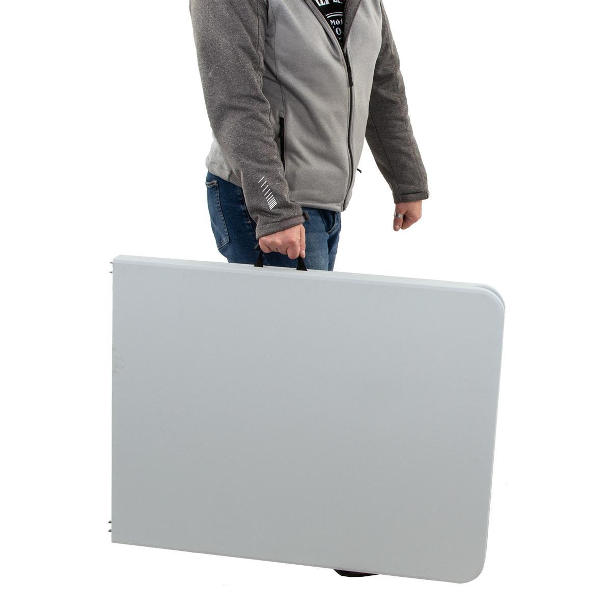 Stół kempingowy składany w walizkę 180x70cm max.100kg 4/7