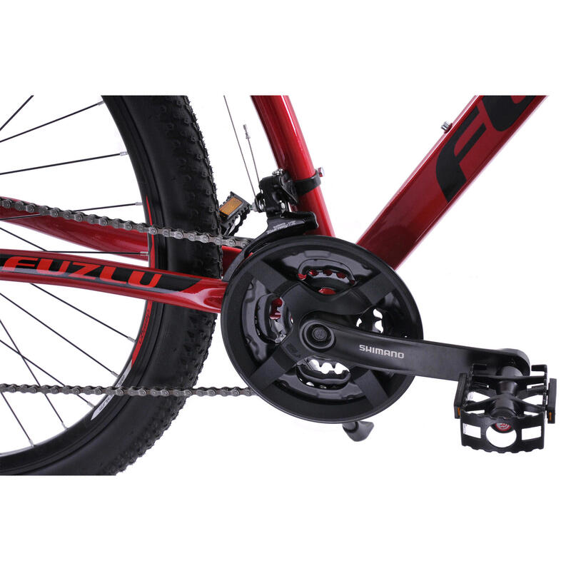 Rower górski 29 Fuzlu Warrior 2.0 L (21") czerwono-czarny