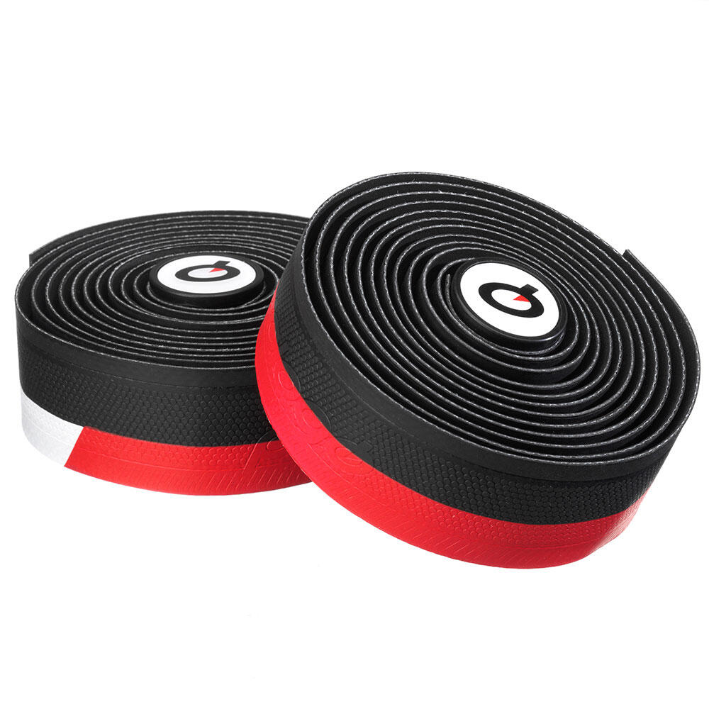 PROLOGO Prologo Handlebar Tape Onetouch 2 Black/Red/White Tape