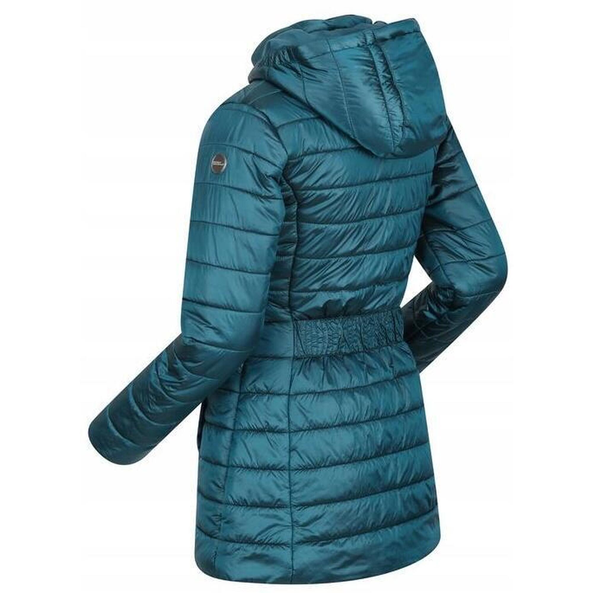 Parka de randonnée isolée Regatta Babette pour garçon, bleu sarcelle