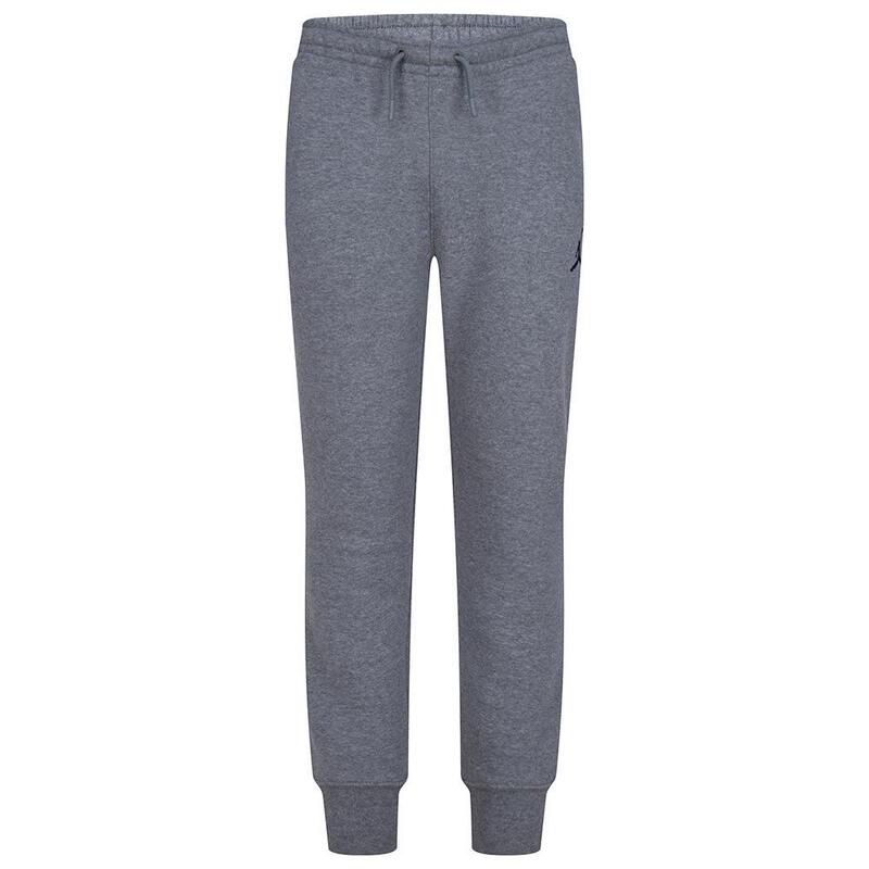 Pantalone ragazzo jordan essentials grigio in cotone garzato