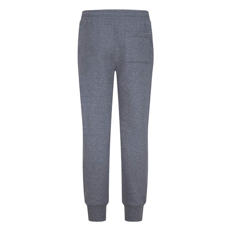Pantalone ragazzo jordan essentials grigio in cotone garzato