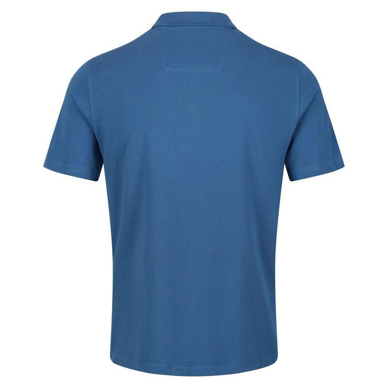 Polo manches courtes SINTON Homme (Bleu)