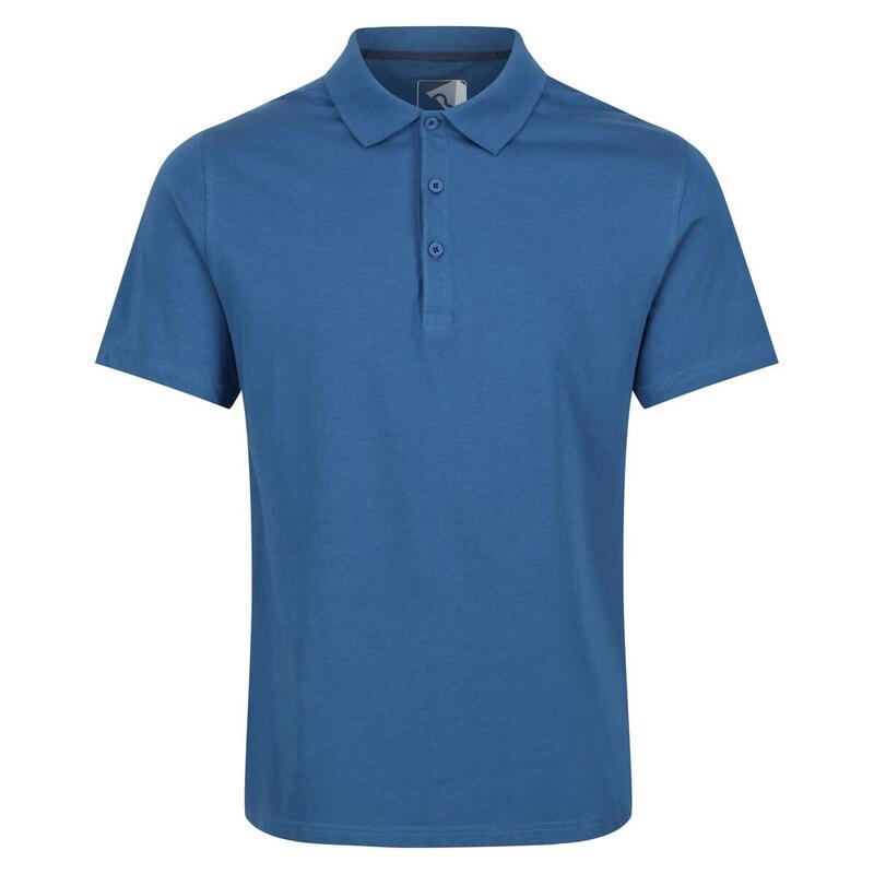 Poloshirt Sinton leicht, kurzärmlig Herren Blau