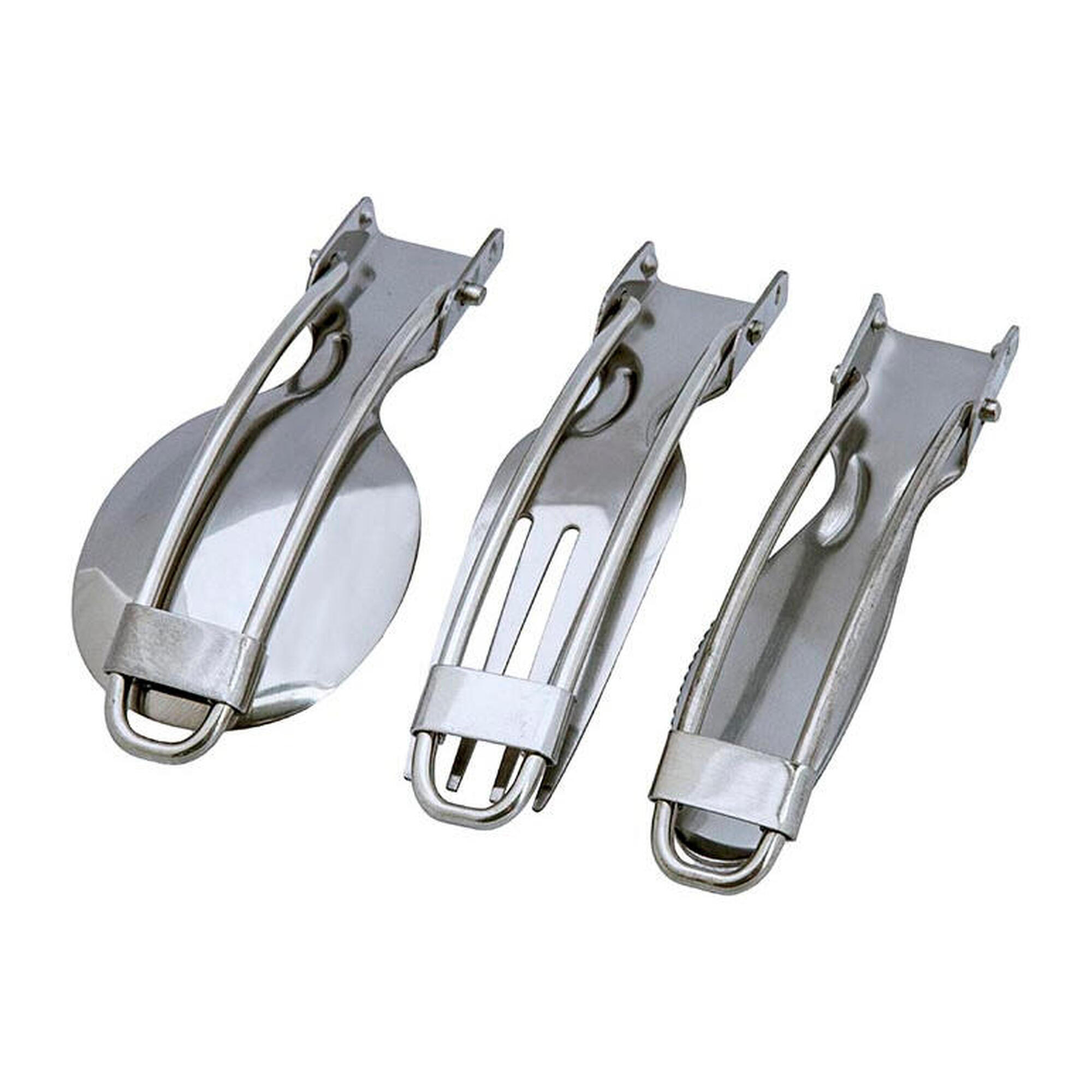 Zestaw Sztućców Turystycznych Rockland 3Pc Stainless