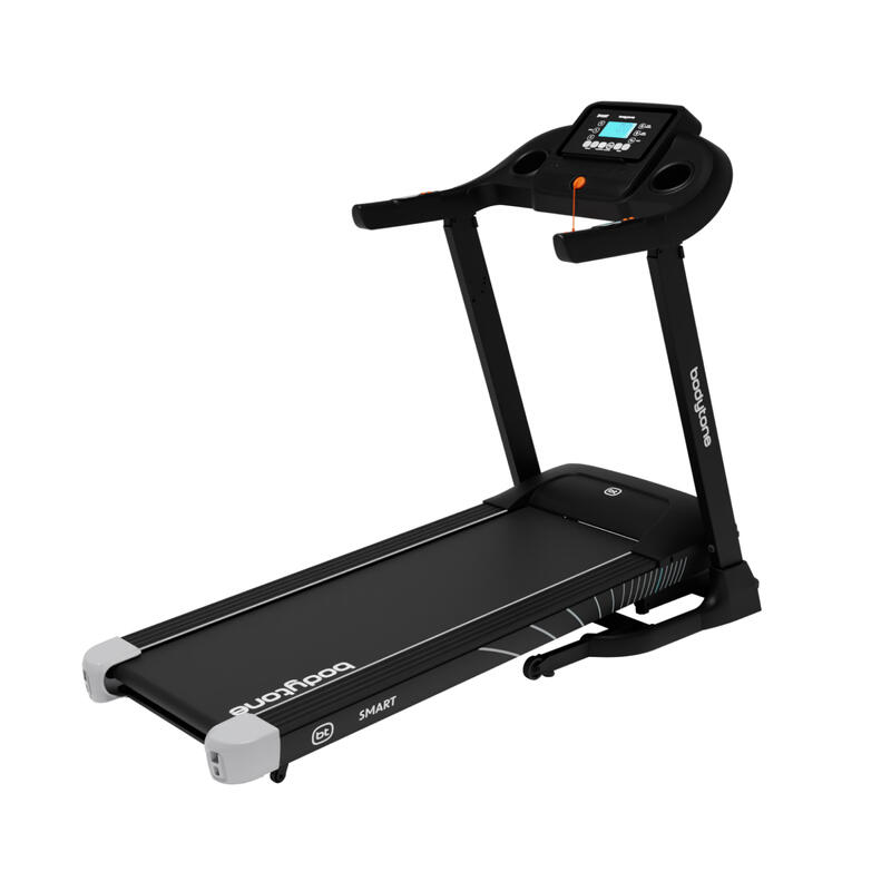 Cinta de correr plegable Bodytone AR400SM-G 16km/h, smart bluetooth Apps, gris