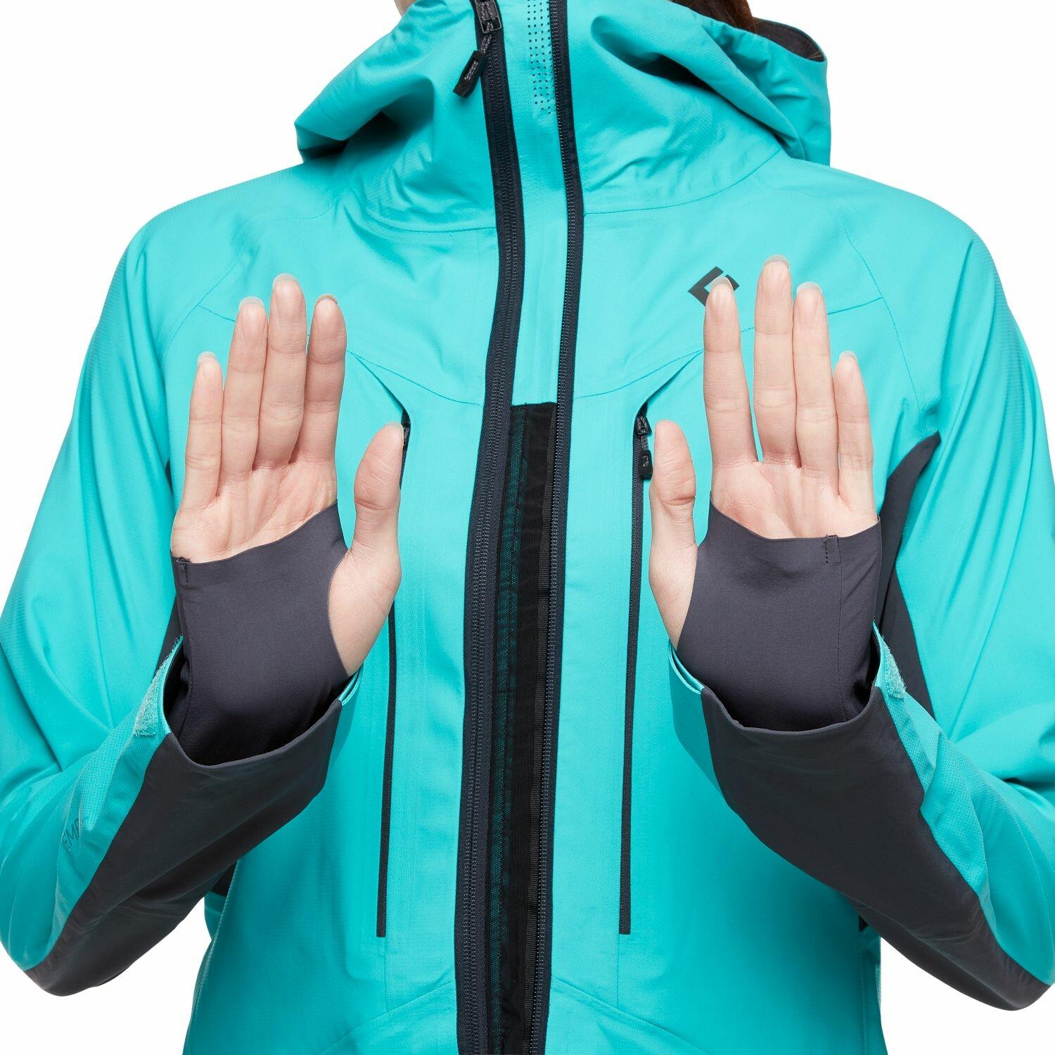 Kurtka softshellowa damska Black Diamond DAWN PATROL HYBRID SHELL 4/7