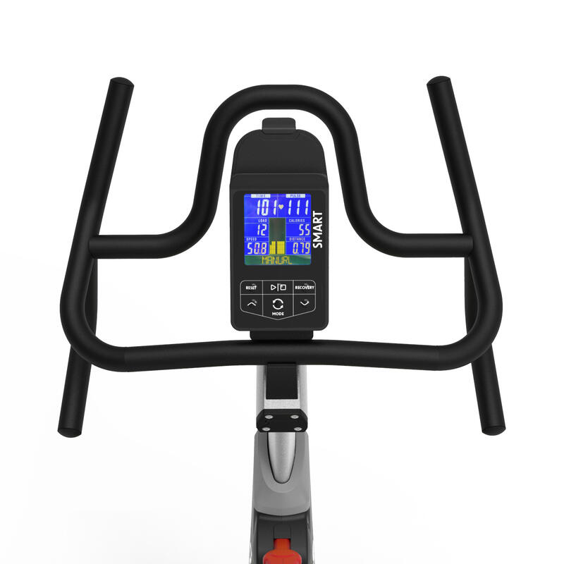 Bicicleta de exercício interior Bodytone AB350SM-G com Bluetooth smart, 18 kg