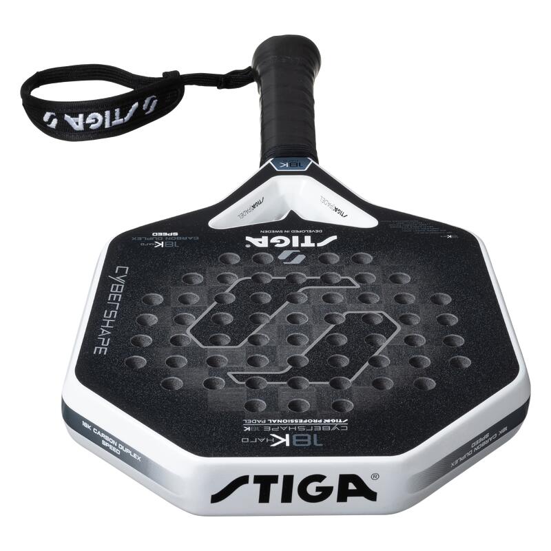 Raquete Padel 18K Hard Cybershape