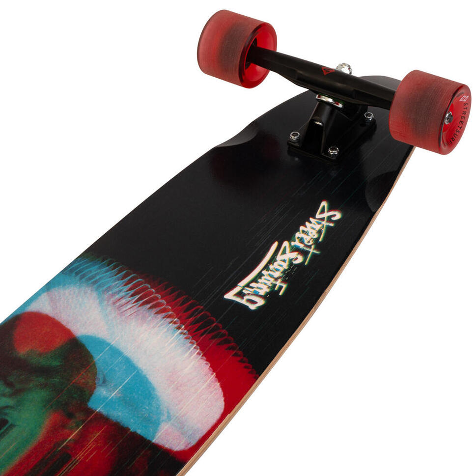 STREET SURFING Cut Kicktail Longboard Streaming | Decathlon