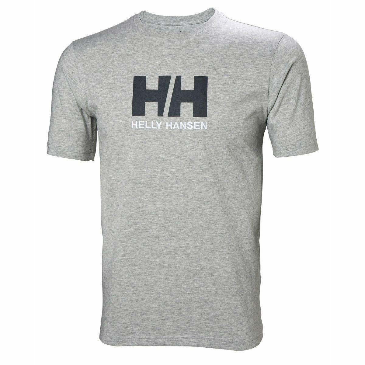 HELLY HANSEN Camiseta de manga corta para hombre Helly hansen Hh logo en color gris