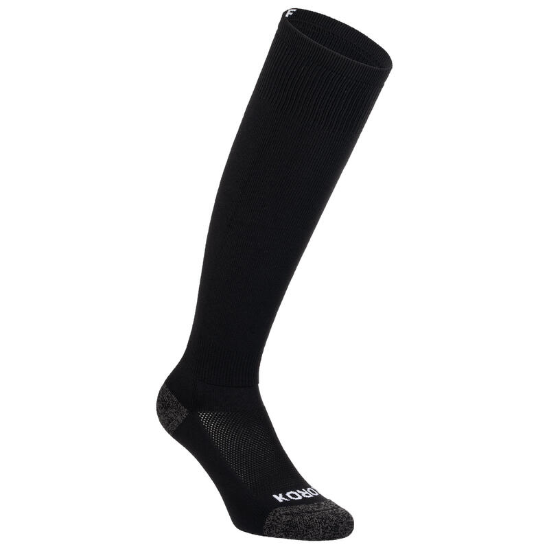 Seconde vie - Chaussettes de hockey sur gazon adulte FH500 noir - BON