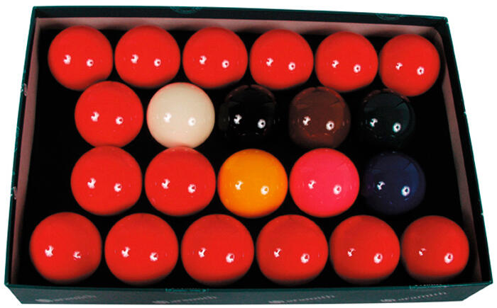 ARAMITH 15 RED SNOOKER SET 2 1/6 (FULL SIZE) 4/6
