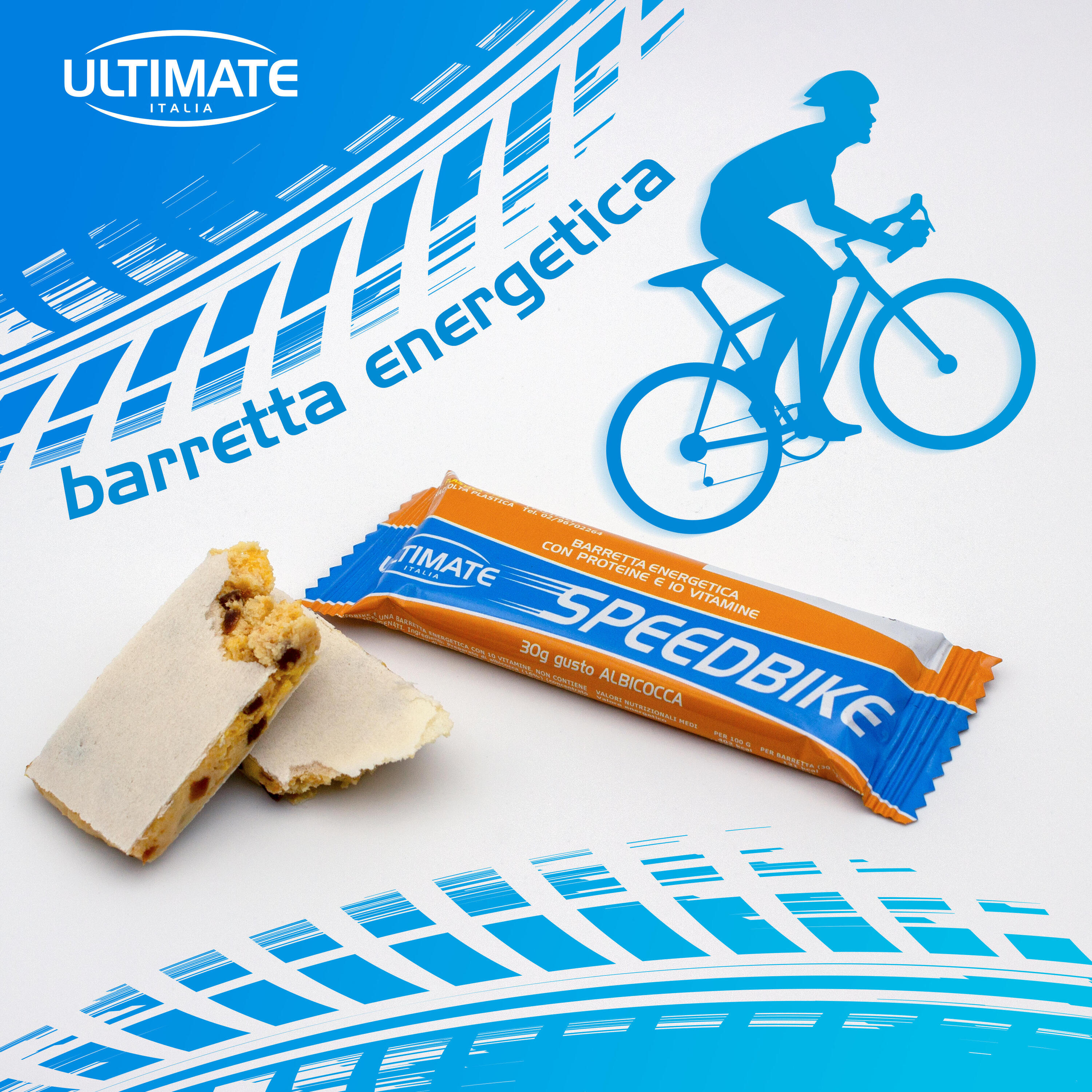 Integratore alimentare - SPEEDBIKE ALBICOCCA - 30g 5/7