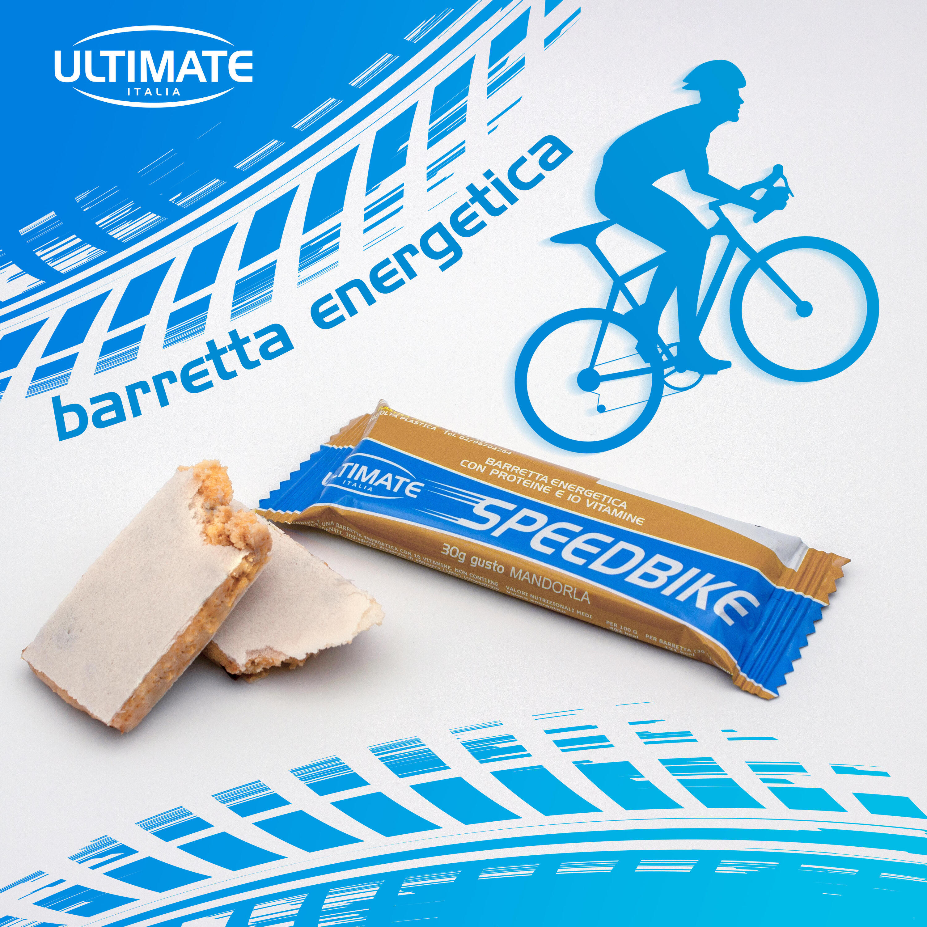 Integratore alimentare - SPEED BAR MANDORLA - 30g 5/7