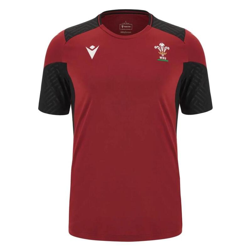 T-SHIRT D'ENTRAÎNEMENT ADULTE ROUGE PAYS DE GALLES 2023/2024