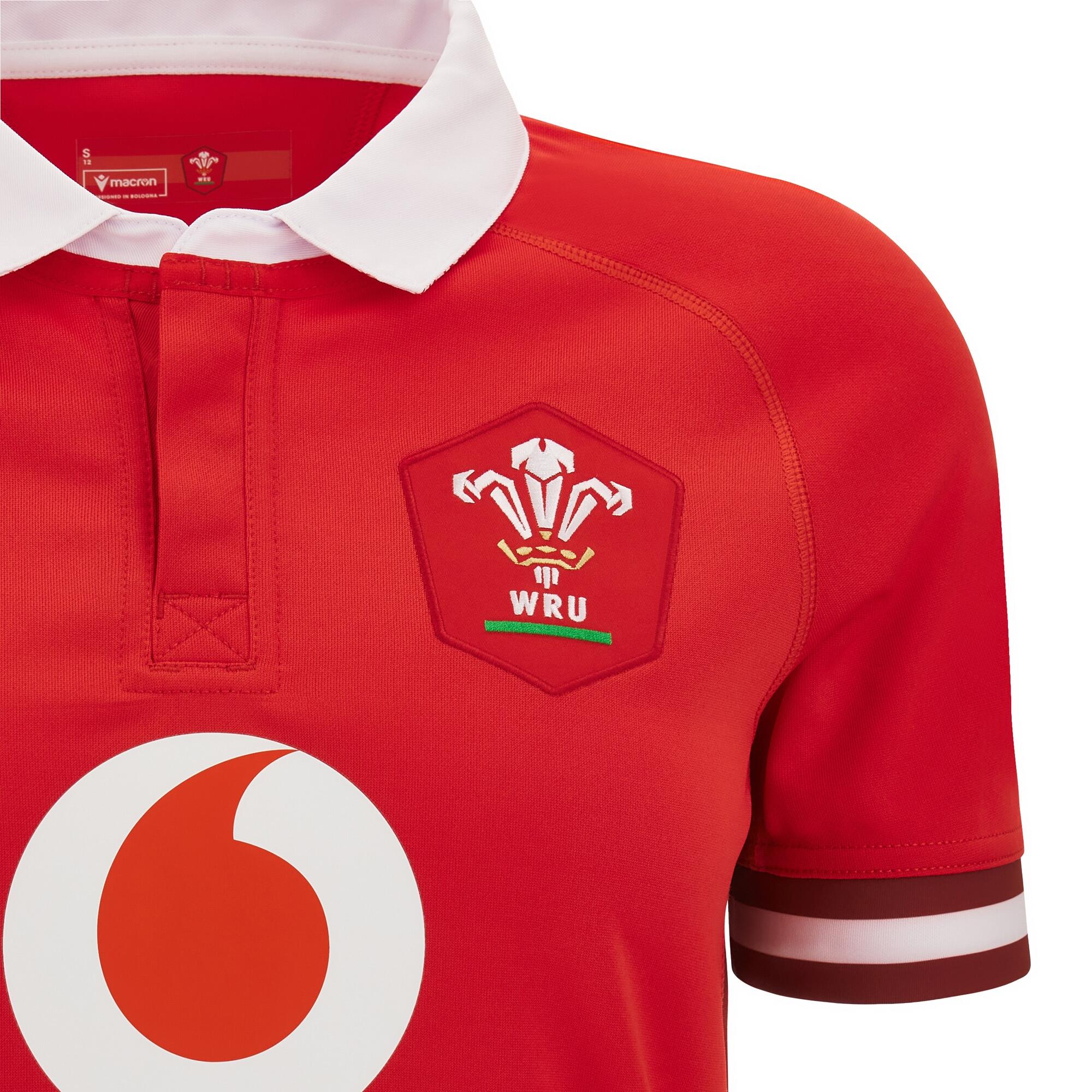 Wales WRU Womens Home Rugby Shirt 3/6