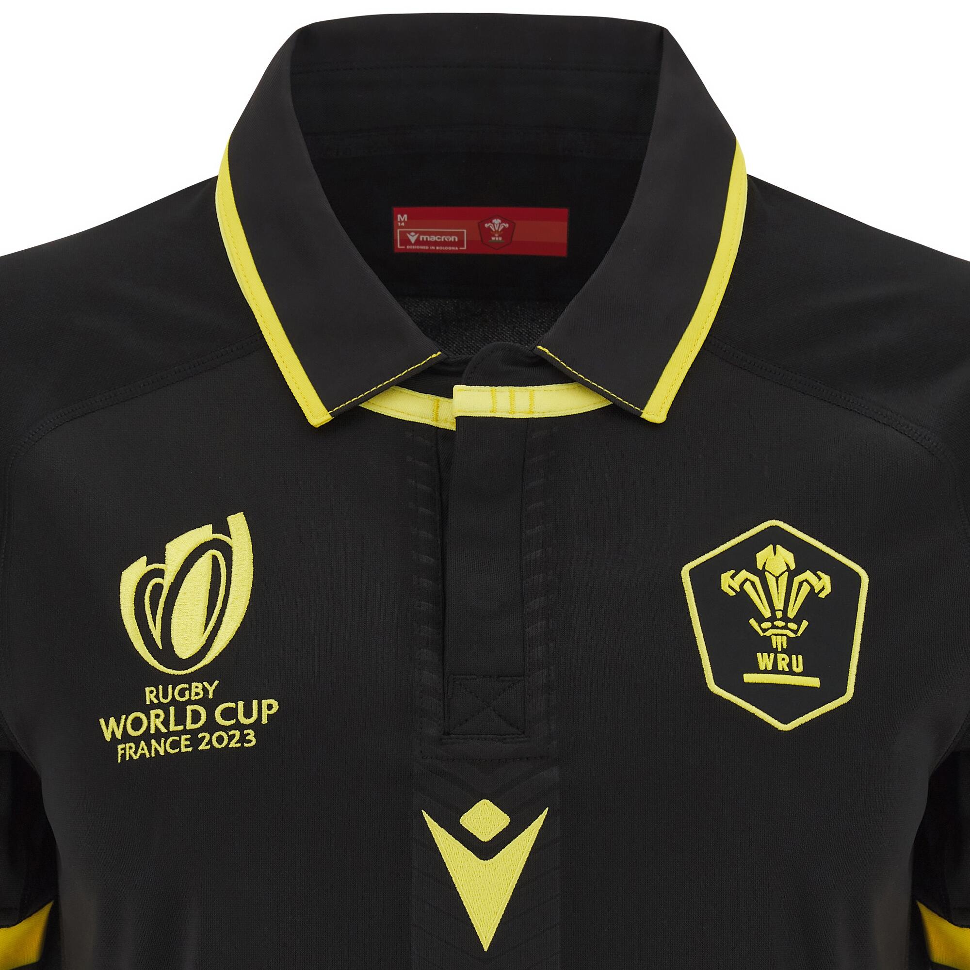 Macron Wales WRU RWC 23 Womens Away Rugby Shirt 3/5