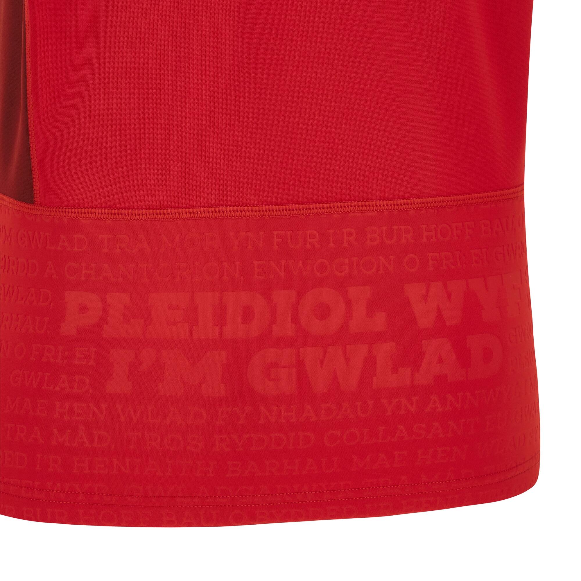 Wales WRU Womens Home Rugby Shirt 5/6