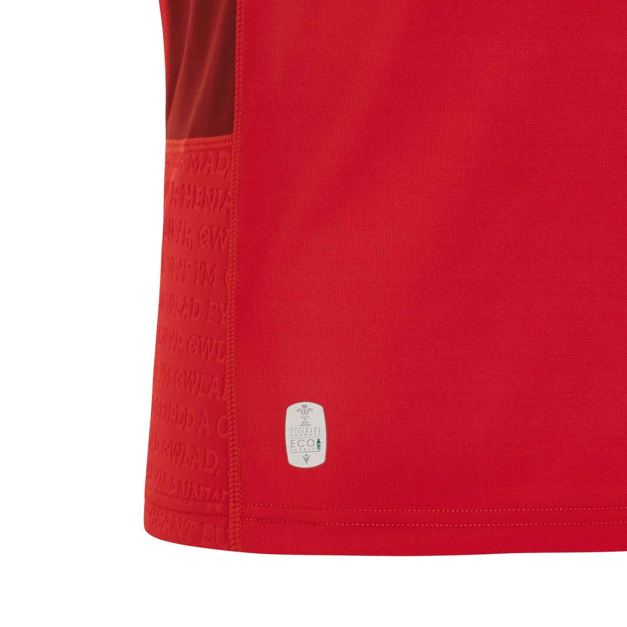 Wales WRU Womens Home Rugby Shirt 6/6