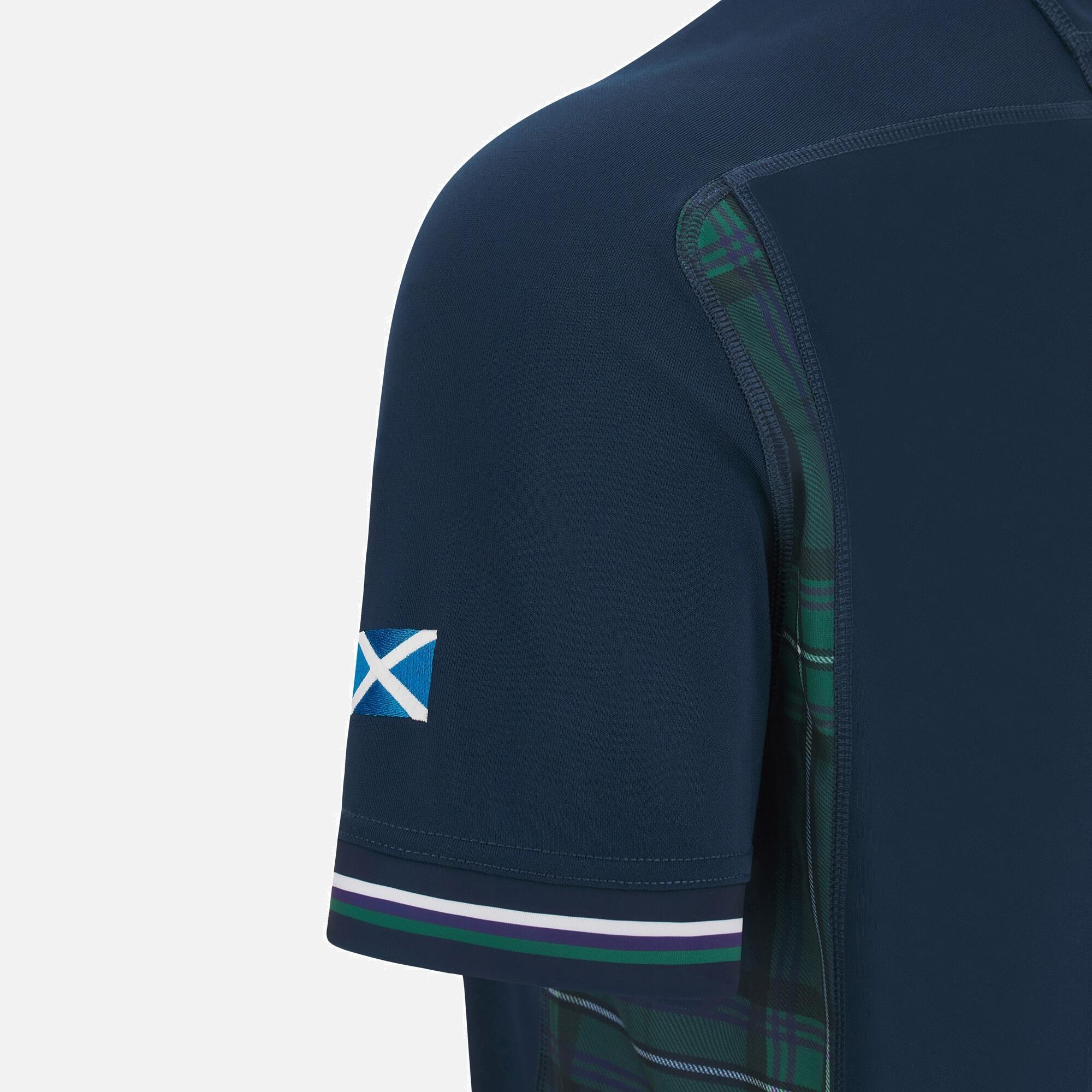 Macron Scotland SRU Mens Home Rugby Shirt 4/5