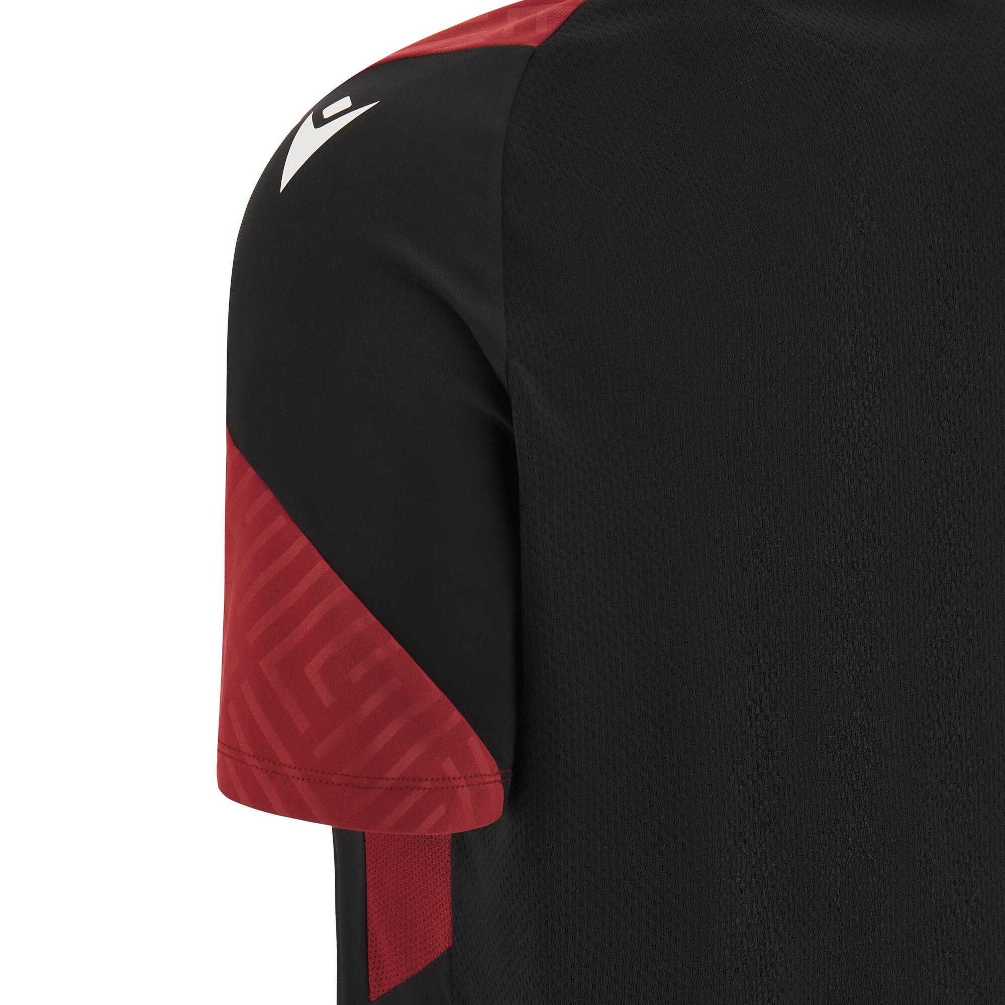 Wales WRU Mens Training Poly Shirt 3/4