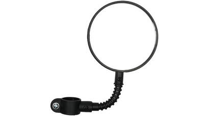 Fietsspiegel zwart - ø 80mm - links/rechts