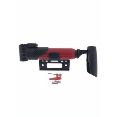 Fietspomp Balpomp Rood - 6 Bar Fiets 2/6