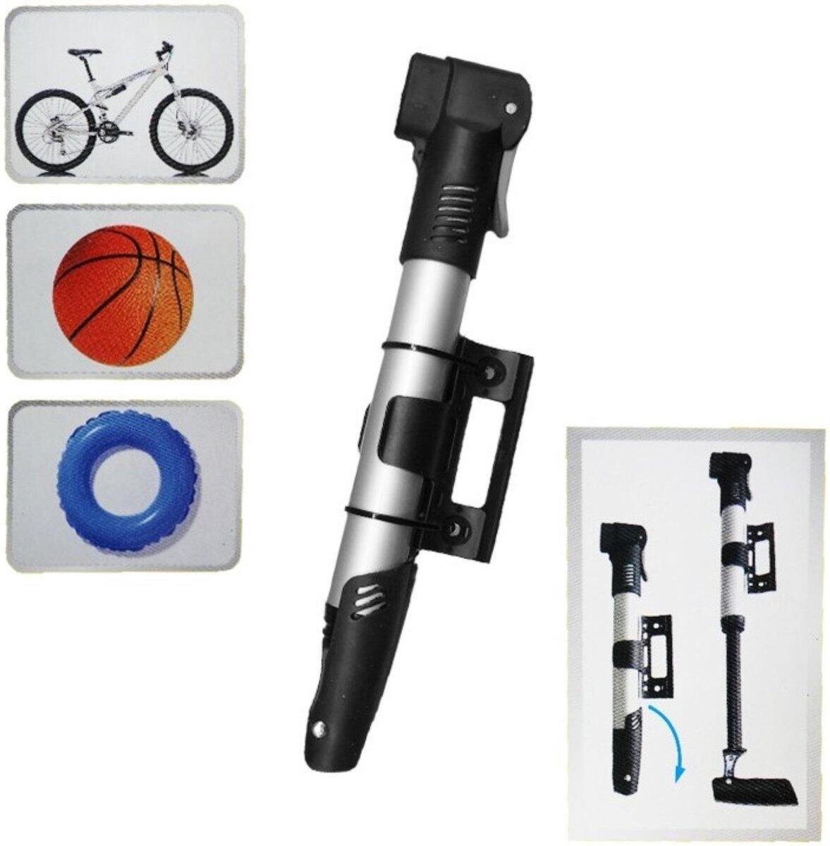 Bomba de bicicleta Benson Blanca - Mini - Todas las válvulas 4/7