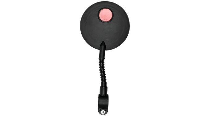 Fietsspiegel zwart - Ø 80mm - Links/Rechts 3/4