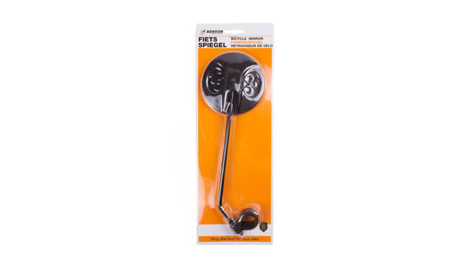 Miroir vélo Ø 90 mm Rétroviseur noir 6/6
