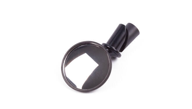 BENSON Kulaté zrcátko na kolo 51 mm – černé zpětné zrcátko