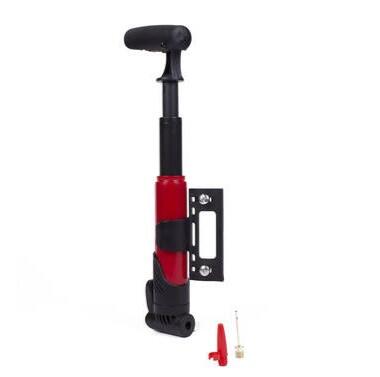 Fahrradpumpe Ballpumpe Rot - 6 Bar Fahrrad