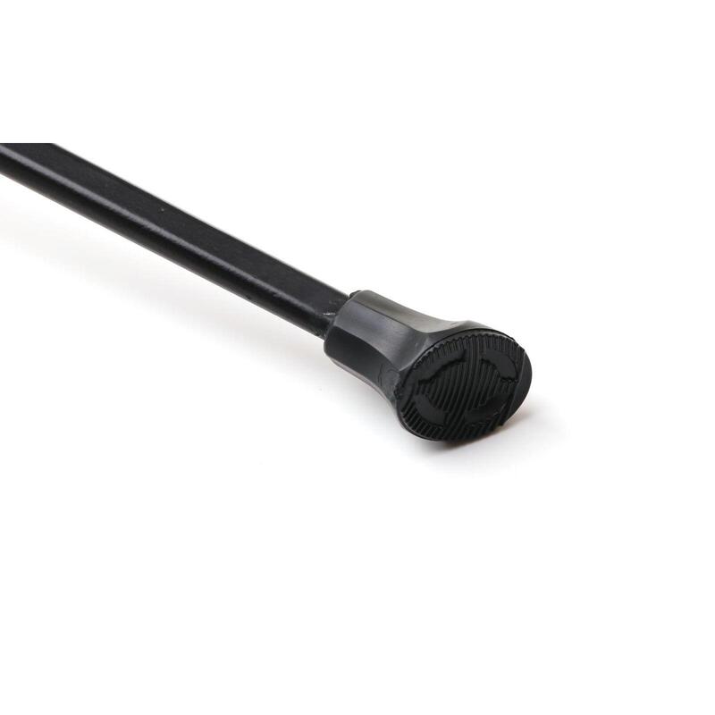 Cric bicicletă din aluminiu negru + capac 35cm