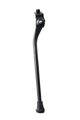 Cavalletto per bicicletta in alluminio nero + tappo 35 cm