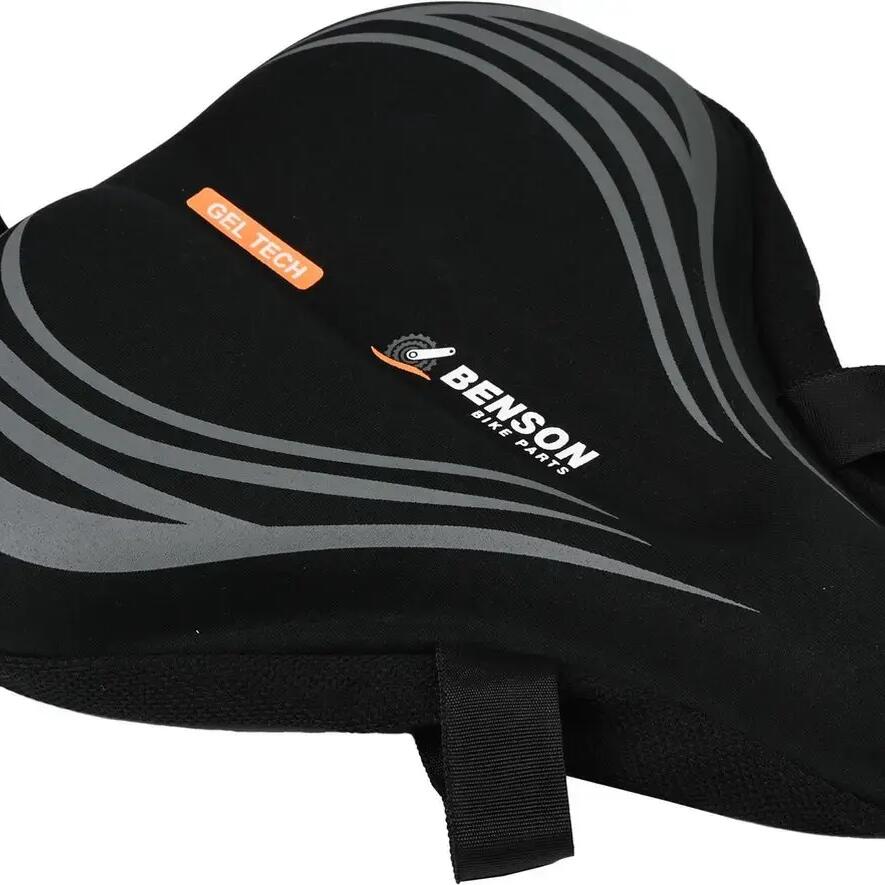 Gel Tech Bike Seat Cover - Black - Women's/Men's