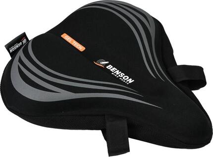Housse de selle vélo Gel Tech - Noir - Couvre-selle femmes/hommes