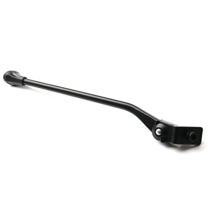 Cric bicicletă din aluminiu negru + capac 35cm