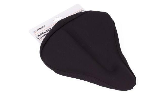 Capa de selim extra gel - preto - almofada de selim feminino/masculino