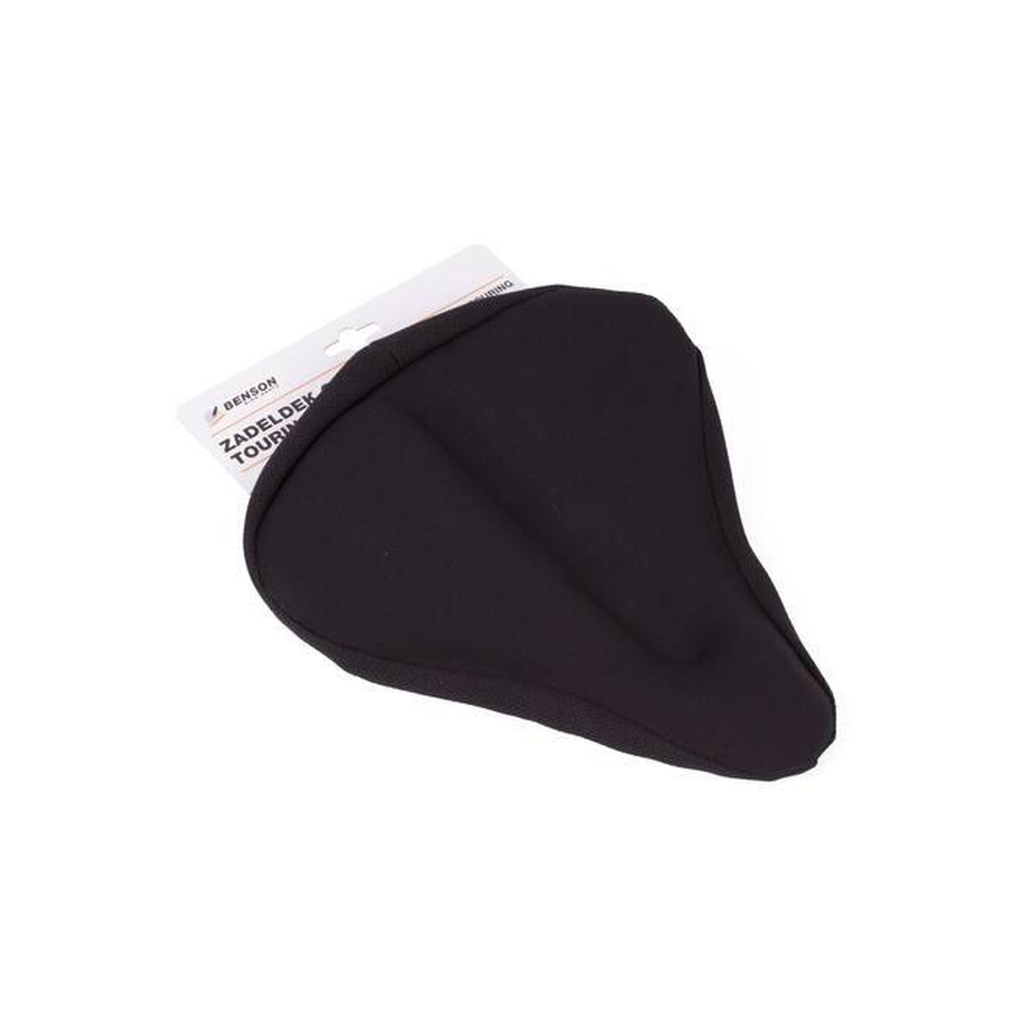 Capa de selim Extra Gel - Preto - Almofada de selim feminino/masculino