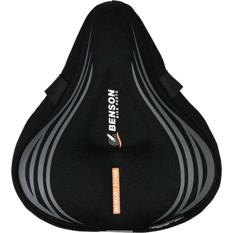 Husă șa bicicletă Memory Foam Tech - Negru - Femei/Bărbați