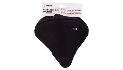 Zadelhoes extra gel - zwart - dames/heren zadeldek