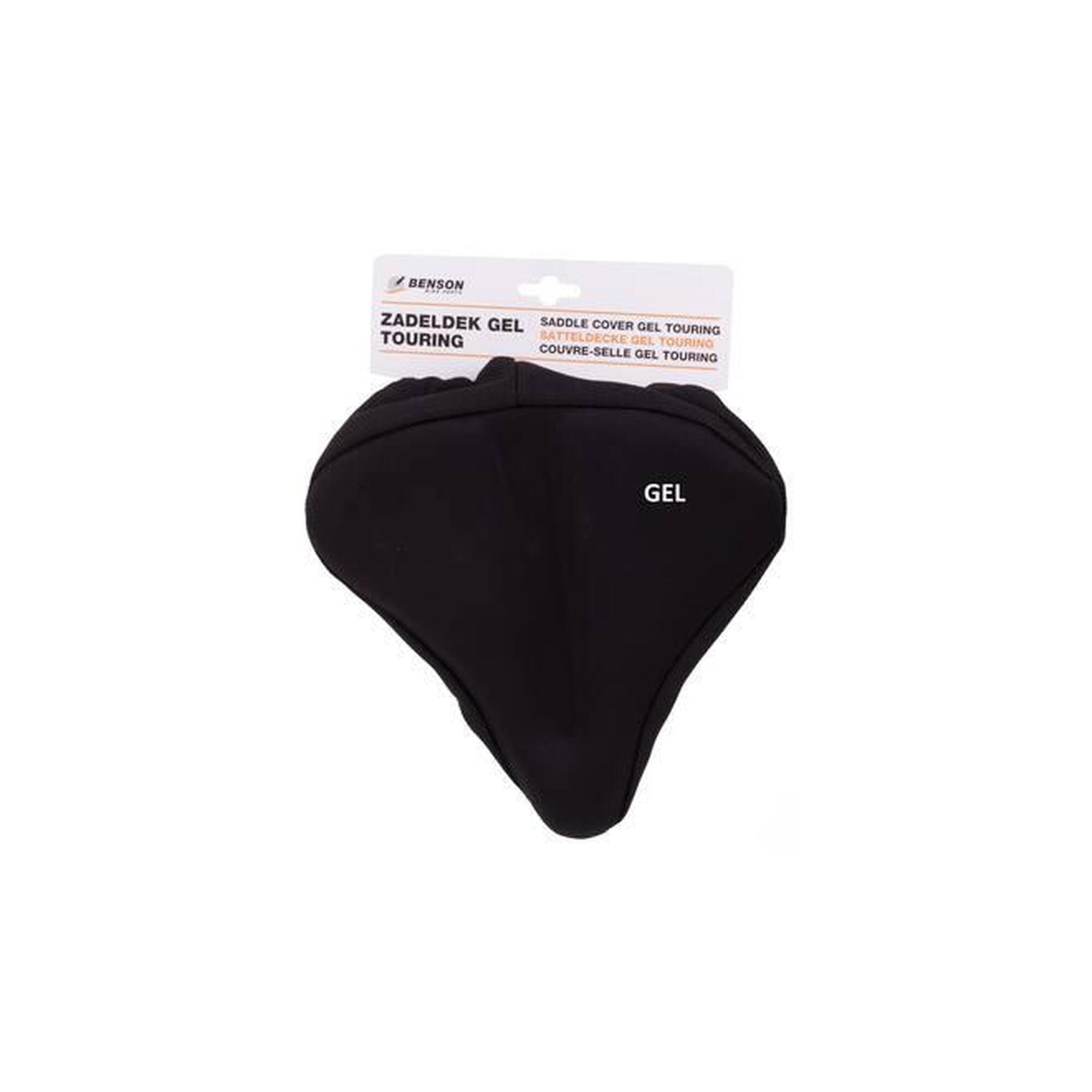 Capa de selim Extra Gel - Preto - Almofada de selim feminino/masculino