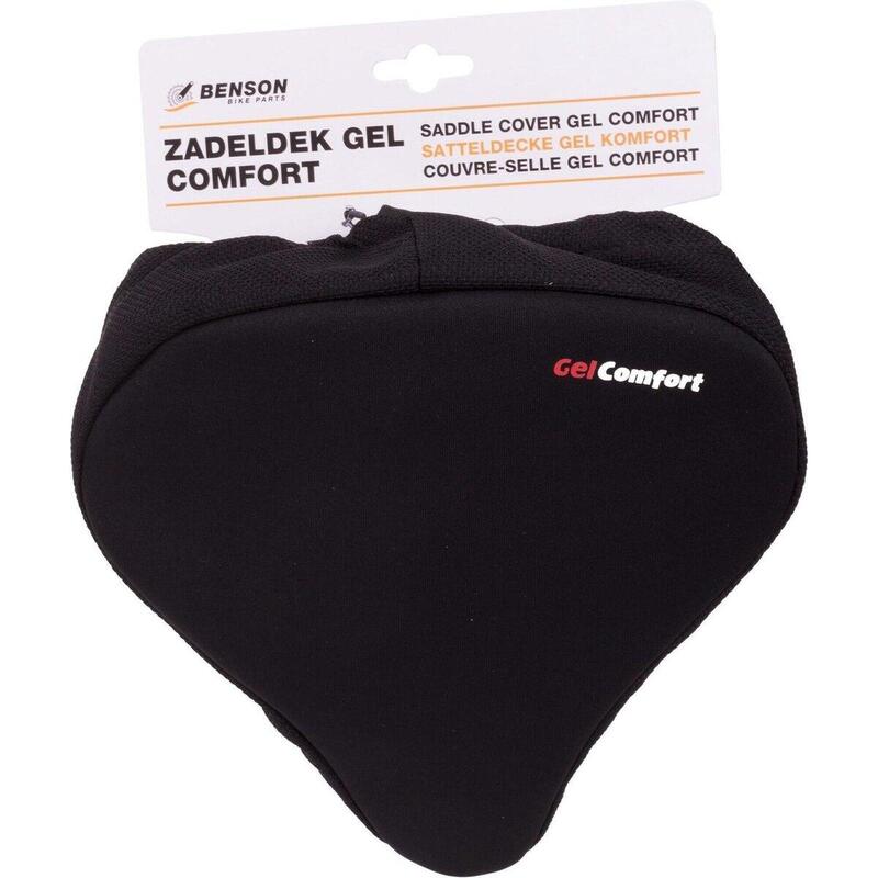 Husa șa bicicletă Comfort cu Gel - Femei/Bărbați - Negru