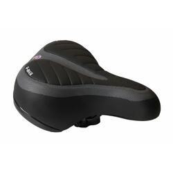 Fietszadel Comfort Dames - Selle Fiets Zwart Waterdicht