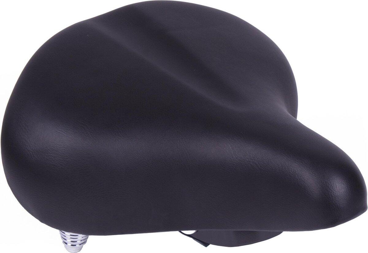BENSON Fahrradsattel Damen/Herren Schwarz mit Fahrradreflektoren